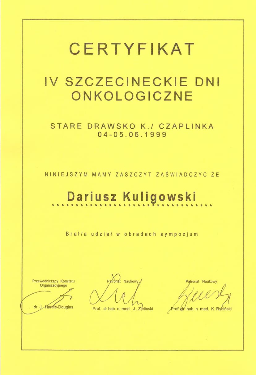 IV Dni onkologiczne