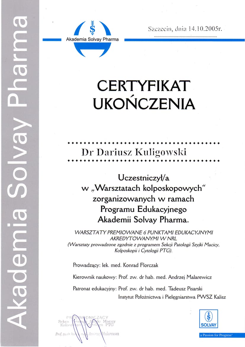 Kolposkopia Solvay