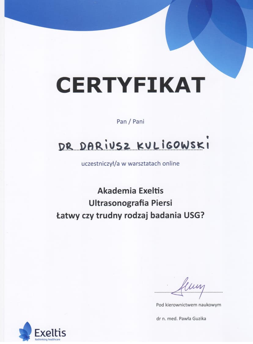Ultrasonografia piersi