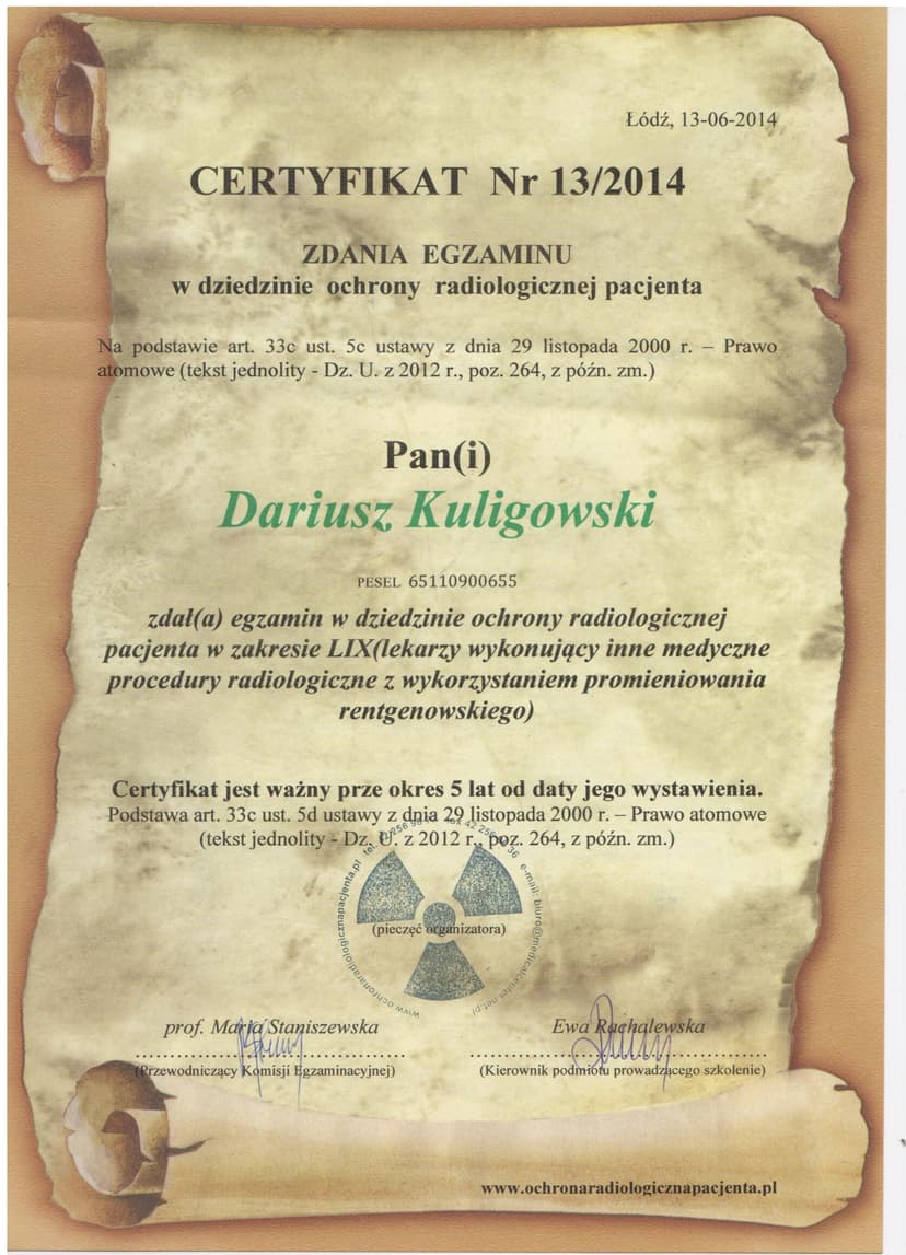 Ochrona radiologiczna